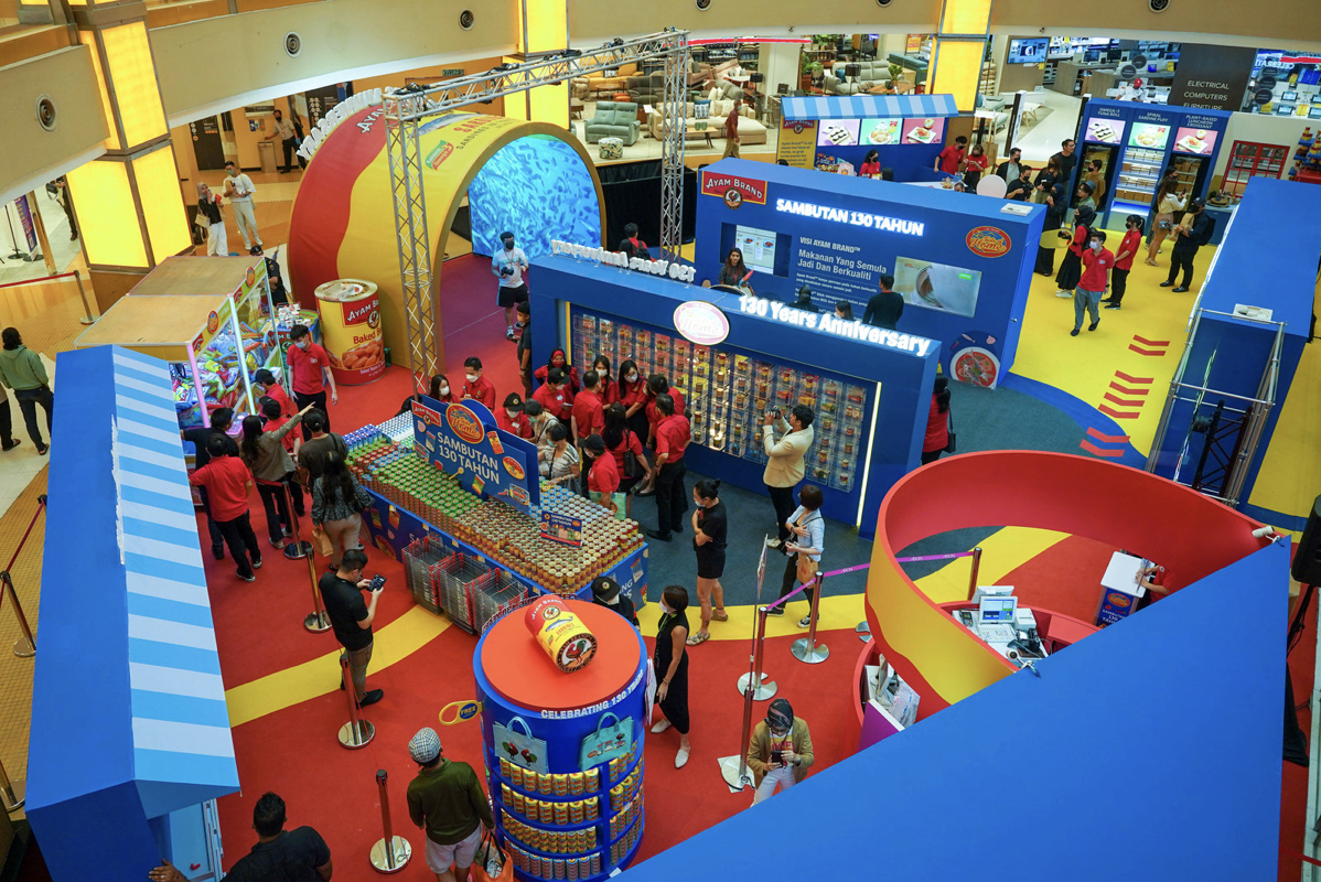 get a taste of home at ayam brand's 130th anniversary celebration, now to 6 november in sunway pyramid