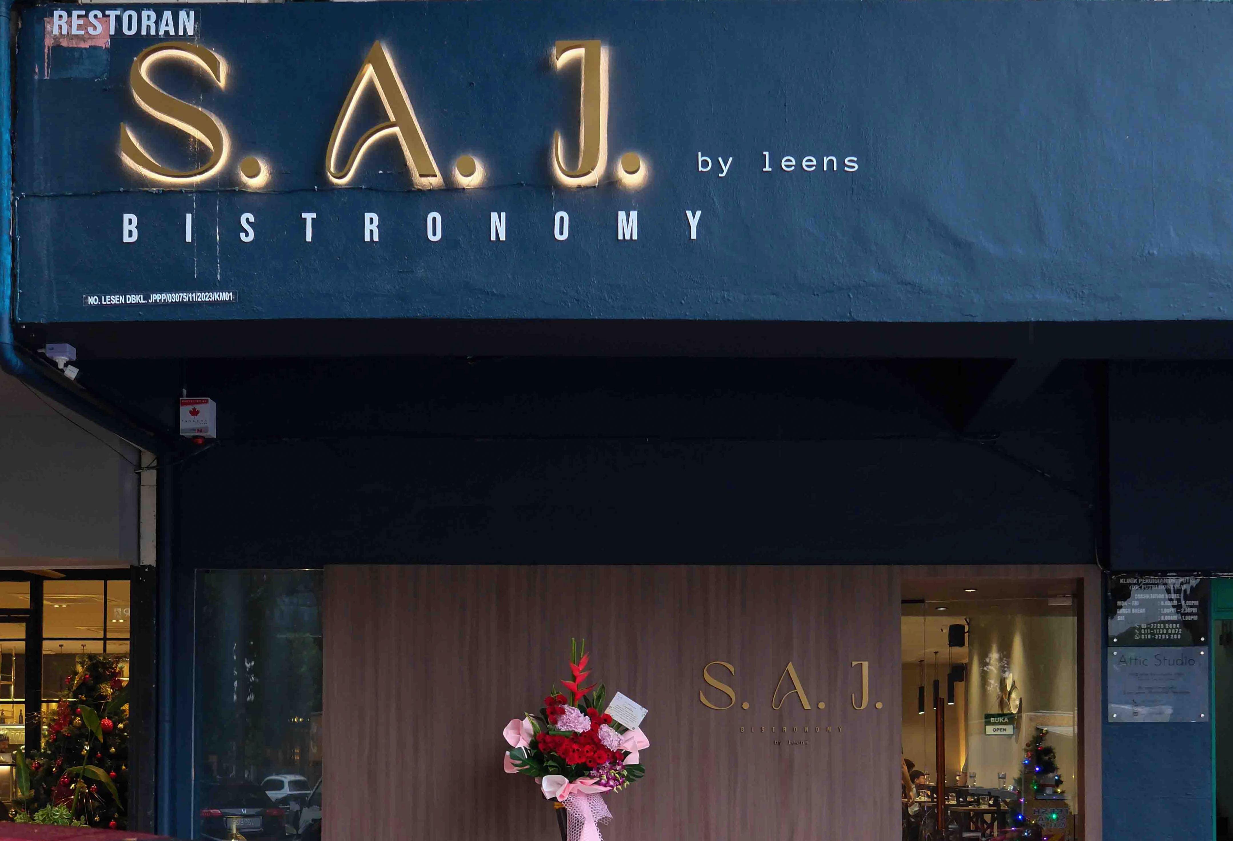 saj bistronomy by leen’s, taman tun dr ismail