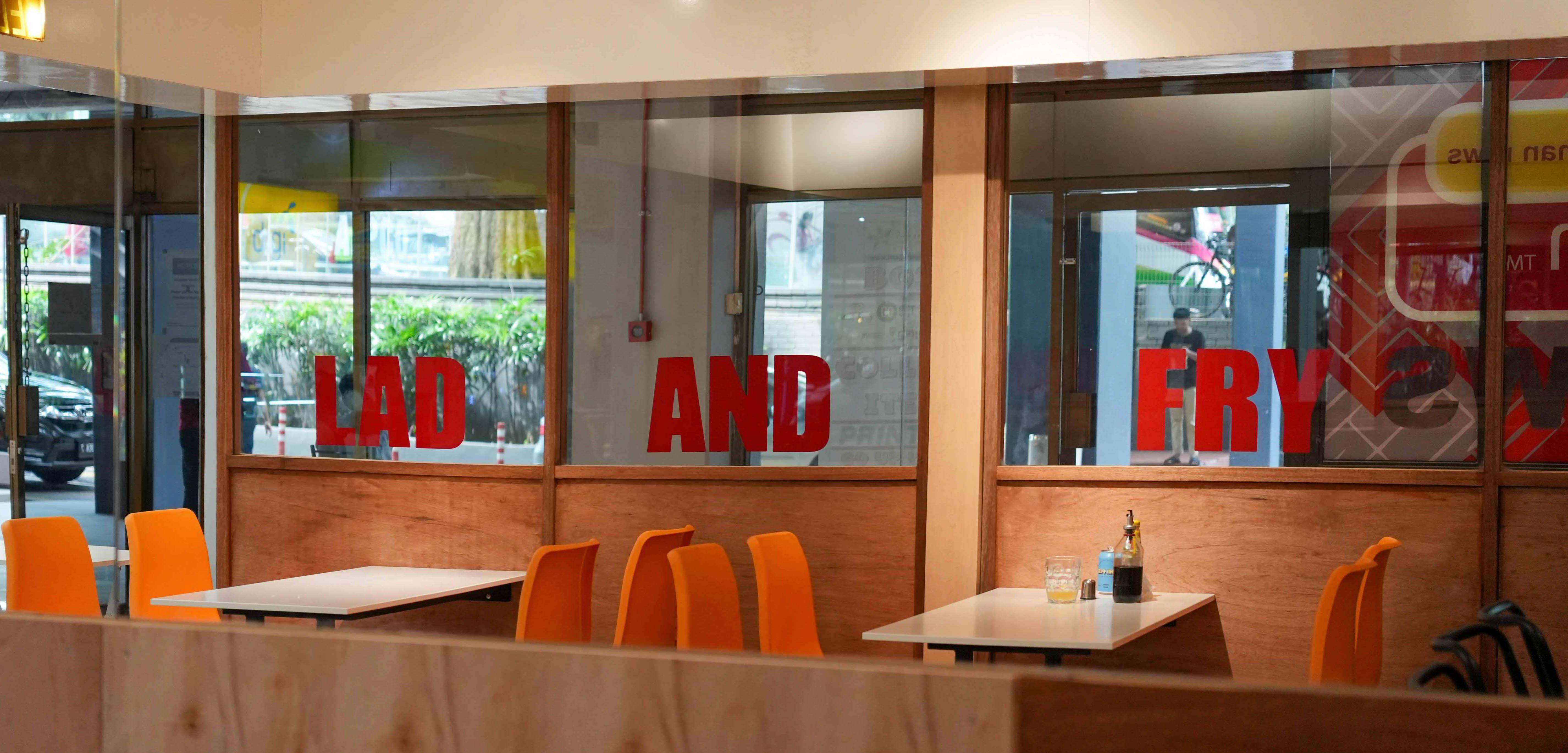 lad & fry with alright provisions, wisma cosway