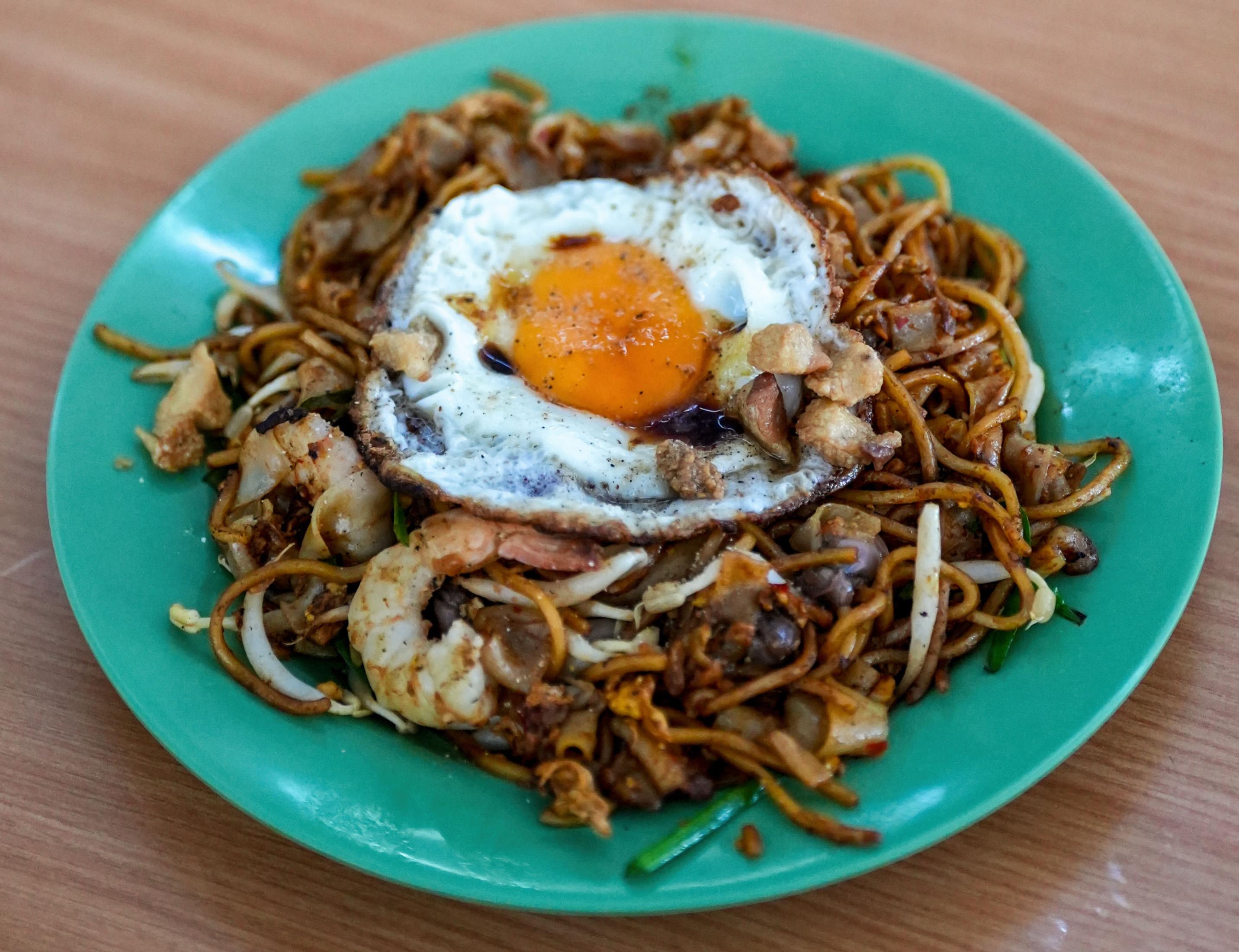 moonkey char kuey teow, happy garden