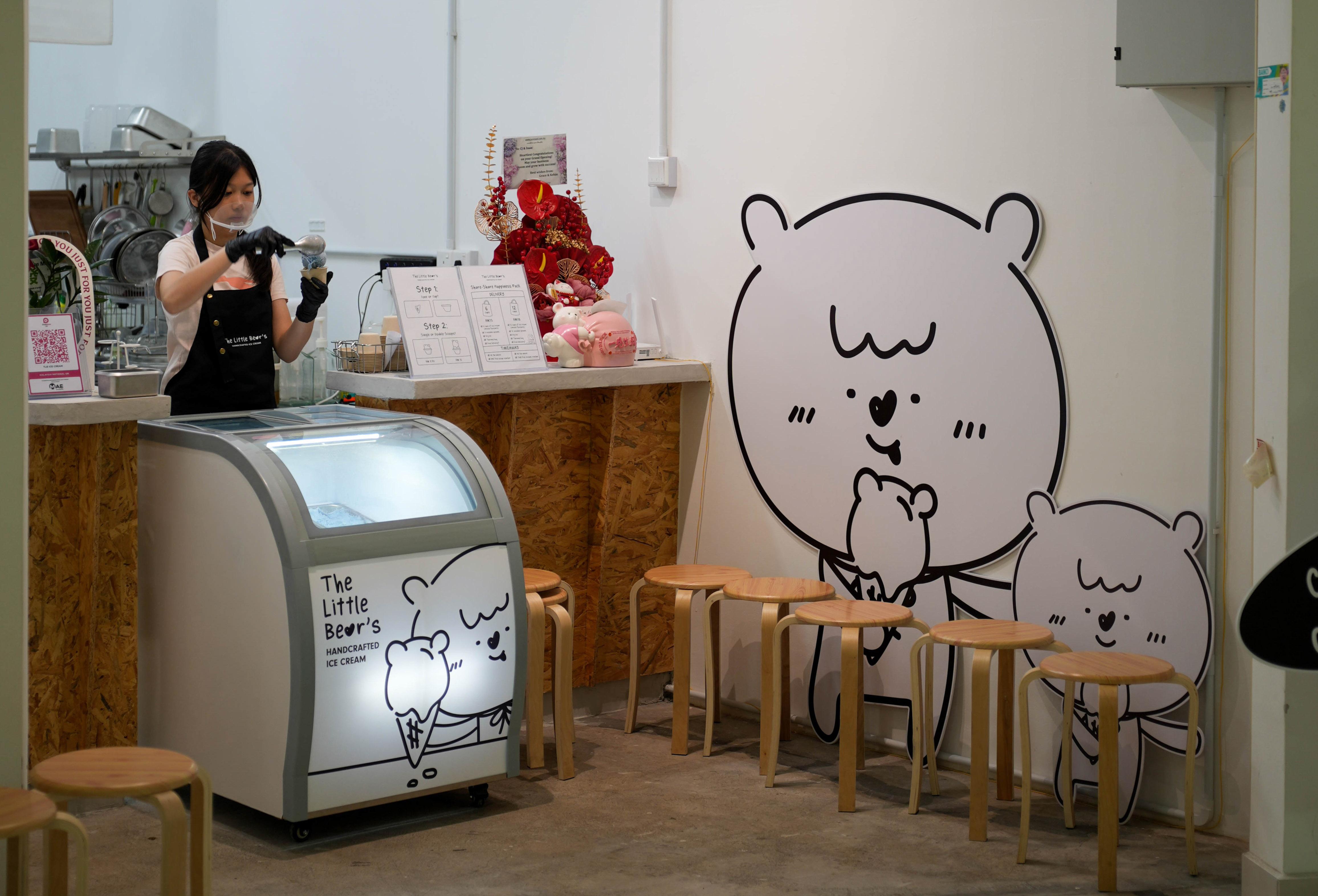 The Little Bear’s Handcrafted Ice Cream, Bukit Jalil