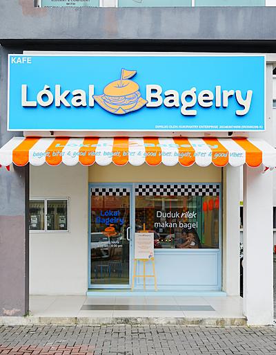 lokal bagelry, bangi