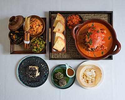 aliyaa, bukit damansara: the sri lankan crab table