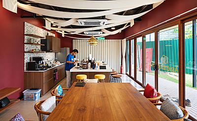 voyage kitchen & patisserie x emberwood coffee roasters, assemble & co
